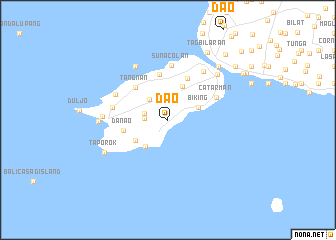 map of Dao