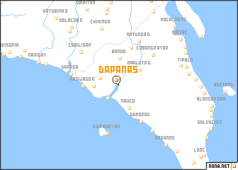 map of Dapanas