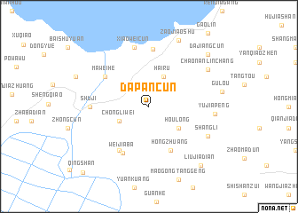 map of Dapancun