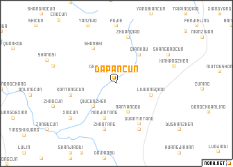 map of Dapancun