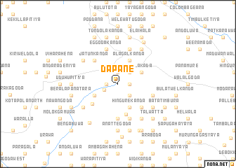map of Dapane