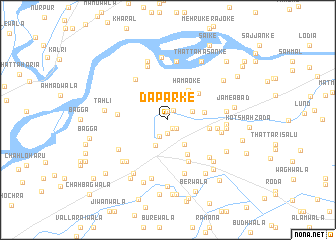 map of Daparke