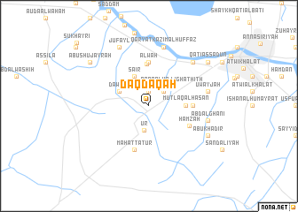 map of Daqdaqah