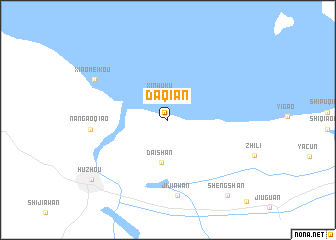 map of Daqian