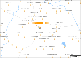 map of Daqiaotou