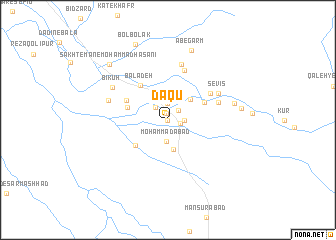 map of Daqū