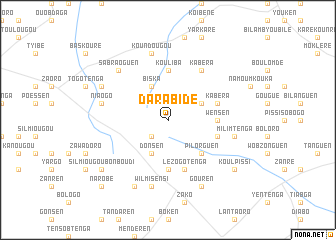 map of Darabide