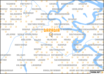 map of Dārādia