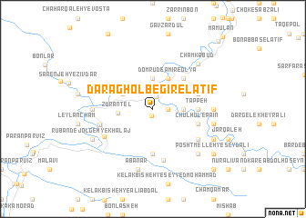 map of Dar Āghol Begīr-e Laţīf