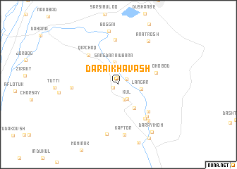 map of Daraikhavash