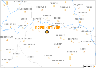 map of Dārā Ikhtiyār