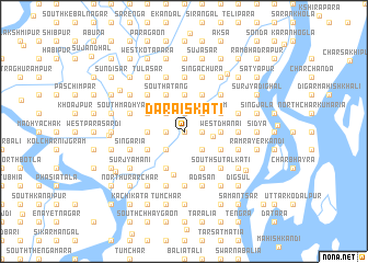 map of Dārāiskāti