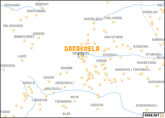 map of Darak Mela