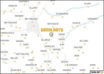 map of Dār al Ḩayd