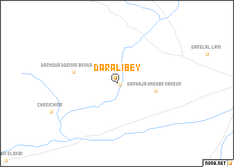 map of Dar Ali Bey