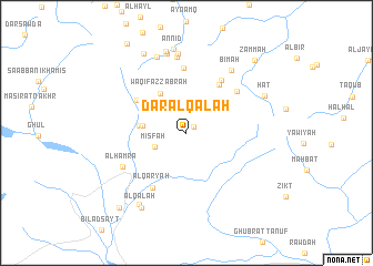 map of Dār al Qal‘ah