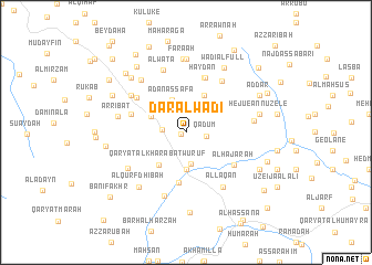 map of Dār al Wādī