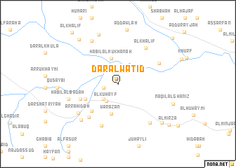 map of Dār al Watid