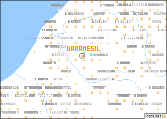 map of Dar Amesil
