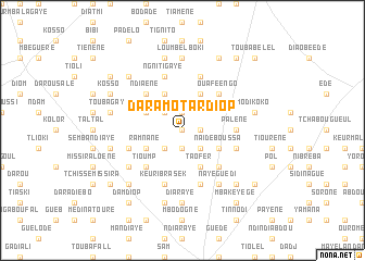 map of Dara Motar Diop