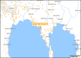map of Darangan