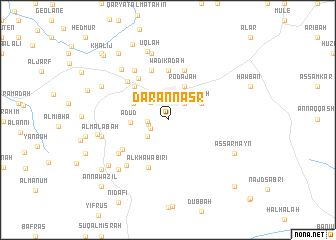 map of Dār an Nasr