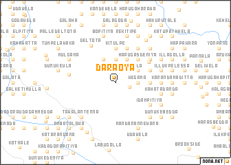 map of Dara-oya