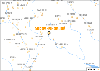 map of Dār ash Sharjab