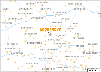 map of Dār as Sayf