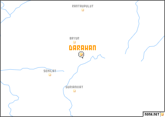 map of Darawan