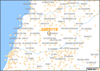 map of Dārayyā