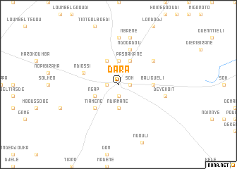 map of Dara