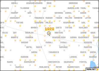 map of Dara