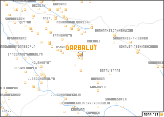 map of Dār Balūţ