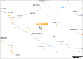 map of Darband