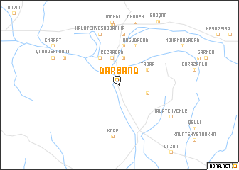 map of Darband