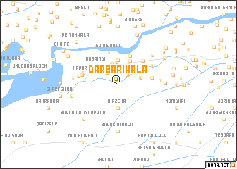 map of Darbārīwāla