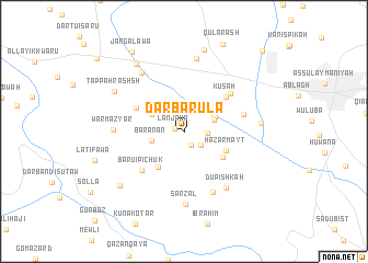 map of Dārbarūla