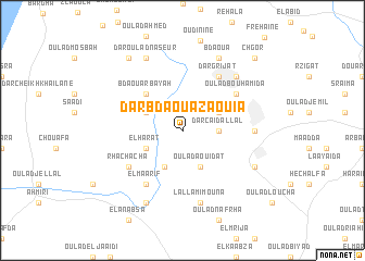 map of Dar Bdaoua Zaouia