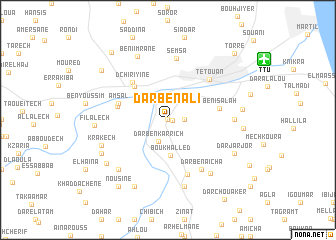 map of Dar Ben Ali