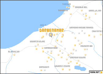 map of Dar Ben Amar