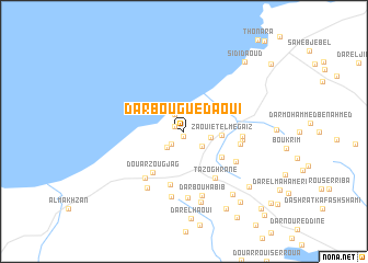map of Dar Bou Guedaoui