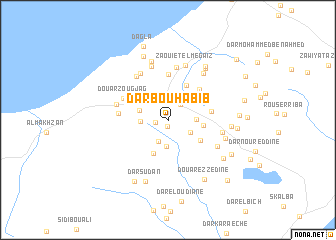 map of Dar Bou Habib