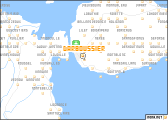 map of Darboussier