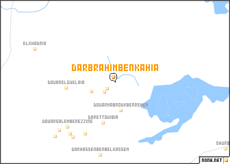 map of Dar Brahim Ben Kahia