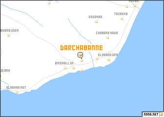 map of Dar Chabanne