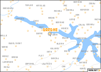 map of Dardhë