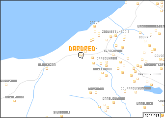 map of Dar Dred