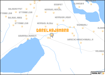 map of Dar el Haj Amara