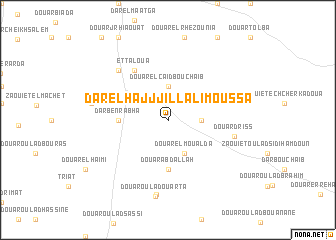 map of Dar el Hajj Jillali Moussa